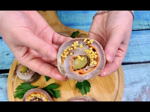 Видео: РОЛЬМОПСЫ на праздничный стол! Закуска из СЕЛЁДКИ, которая покорит всех гостей!