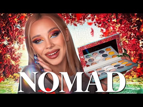 Видео: Fuji Five Lakes от Nomad cosmetics I Полный обзор палетки 🏔️ 🍁 🌊