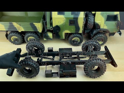 Видео: Пятитонник на лифтованной подвеске | Мой новый проект на 3д принтере