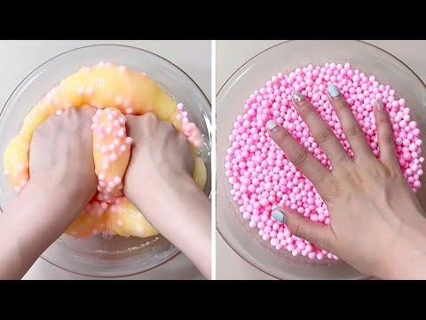 Видео: Самые расслабляющие и приятные видео о слаймах #299 //Быстрая версия // Слайминг //