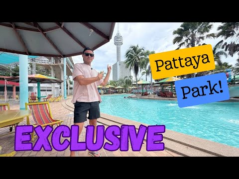 Видео: Pattaya Park Beach Resort. Отель Паттайя Парк, новый корпус, как выглядит номер. Аквапарк.