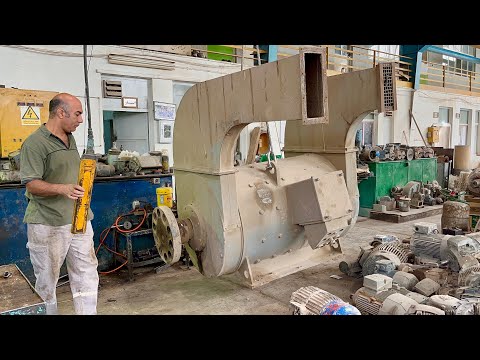 Видео: Разбираем гигантский электродвигатель Siemens! 650 кВт с 1000 об/мин.