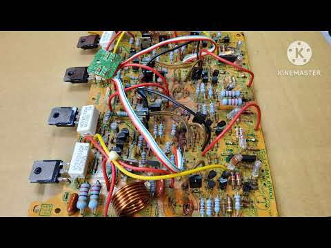 Видео: Sansui AU-D607G Extra обслуживание.