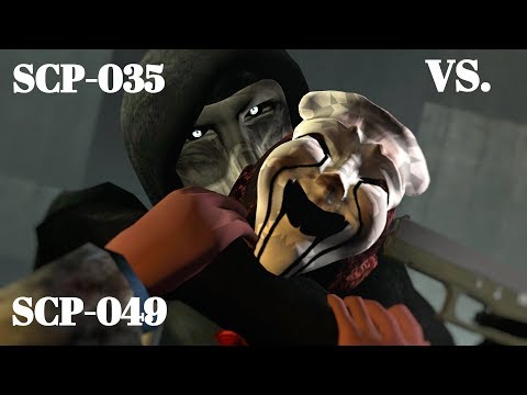 Видео: SCP-035 против SCP-049 [SFM]