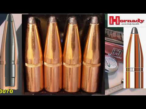 Видео: Hornady InterLock .308 180gr/11,7грамм SP ВС-0,425 арт.3070