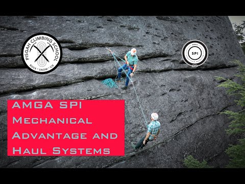 Видео: Учебная программа AMGA SPI: Как поднять альпиниста сверху.