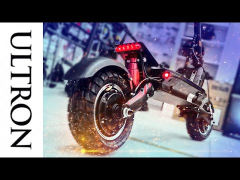 Видео: Электросамокат Ultron x2 Новинка 2021 года -Полноприводный самокат.