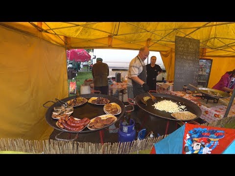 Видео: 17. Прогулка по Kallaste, Эстония. Луковая ярмарка. 4К.