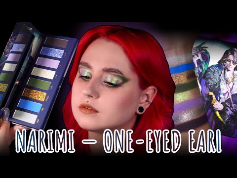 Видео: Narimi One-Eyed Count (Earl) 🐦‍⬛ Новинки Нарими 2025! Обзор на китайскую палетку (4 макияжа)