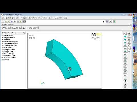 Видео: Тепловая задача 3D в Ansys пошаговый разбор
