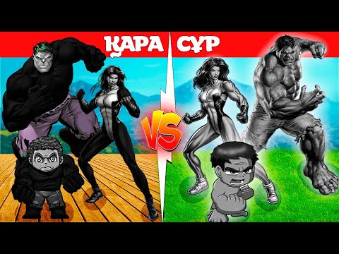 Видео: ҚАРА ХАЛК ОТБАСЫ vs СҰР ХАЛК ОТБАСЫ (GTA V) джони жони