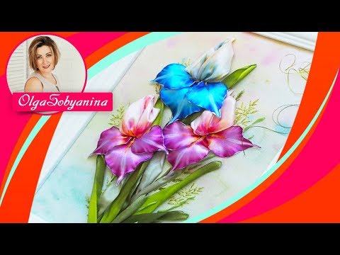 Видео: Весенний букет с ирисами