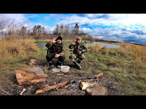 Видео: Рыбачим с братом на речке с ночёвкой!!!