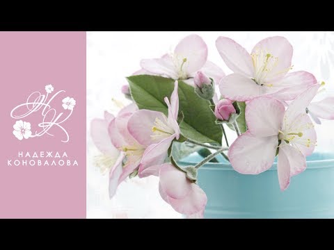 Видео: Цветущая яблоня из фоамиран