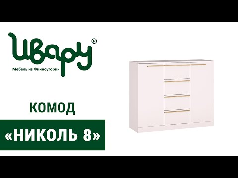 Видео: Комод «Николь 8» сборка инструкция распаковка видео по сборке Ивару