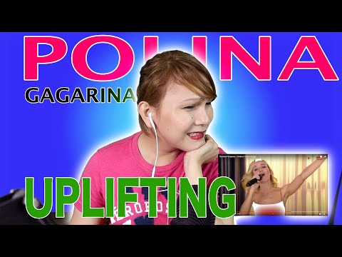 Видео: POLINA GAGARINA  ( Полина Гагарина — Небо в глазах (Live)- SKY IN THE EYE - REACTION