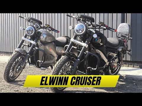 Видео: 🏍️ Стильний та швидкісний електромотоцикл Elwinn Cruiser 🔋⚡