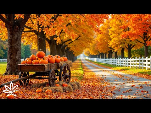 Видео: Красивая расслабляющая музыка и осенний пейзаж 🍁 Музыка для снятия стресса, глубокого расслабления