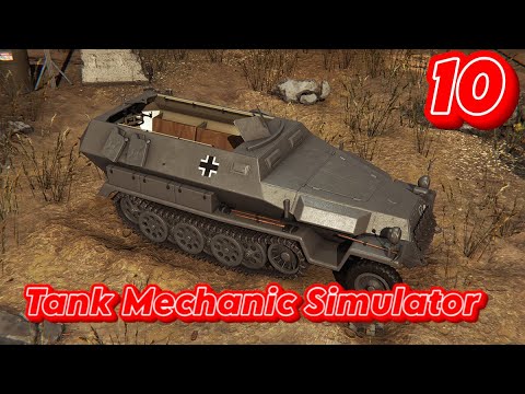 Видео: ➤ Tank Mechanic Simulator ➤ СЕРИЯ 10 ➤