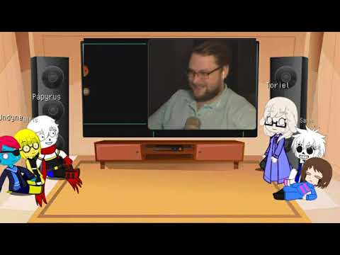 Видео: Реакция Undertale на Куплинова в Undertale [gacha club]