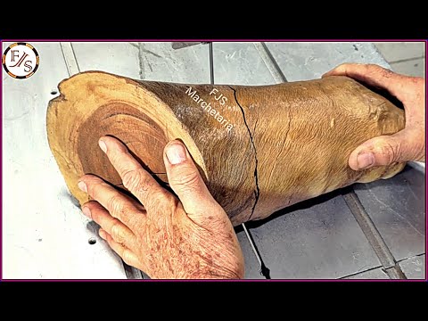 Видео: Как превратить пень, который для многих является МУСОРОМ, в вещь, стоящую денег