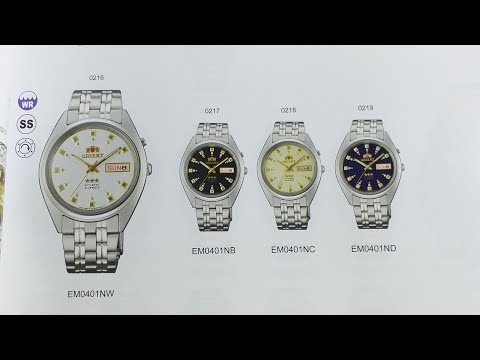 Видео: Каталог часов ориент 2011 год.