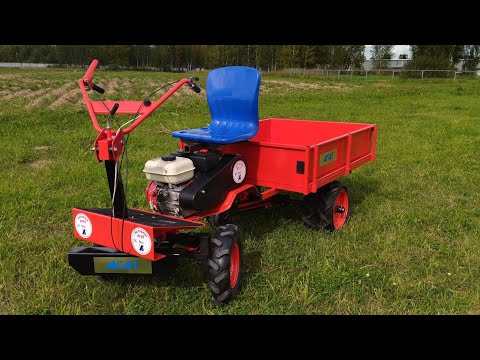 Видео: Самоходная тележка "АГАТ"