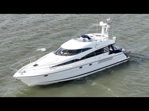 Видео: Продается яхта Fairline Squadron Yacht Tour M/Y 'Stella VIsta' стоимостью 219 000 фунтов стерлингов!