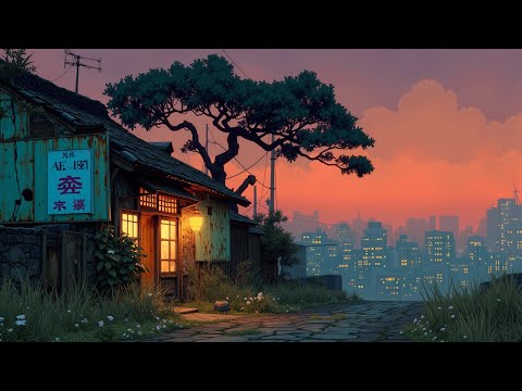 Видео: Lofi Hip Hop Beats 🌆 Атмосфера Ретро Японского Города и Спокойные Городские Ночи ~ Учись и Отдыхай