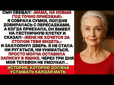 Видео: Увидимся на новый год, мама Но когда я приехала： Моя жена не хочет видеть за ужином посторонних И...