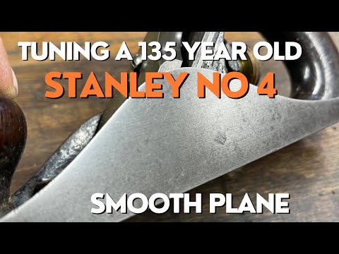 Видео: Настройка 135-летнего Stanley No 4, купленного на eBay