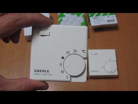 Видео: Обзор терморегуляторов EBERLE RTR-E 3563, EBERLE RTR-E 6121, EBERLE RTR-E 6163. Какой из них лучше?