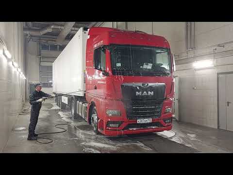 Видео: МОЙКА И ТО НА MAN TGX 18.480 2021Г. ПОСЛЕ 50 ТЫС. ПРОБЕГА