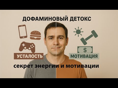 Видео: Дофаминовый детокс: секрет энергии и мотивации