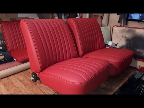 Видео: Перетяжка дверей Москвич 408  Из ретро мастерской  Тонкости перетяжки