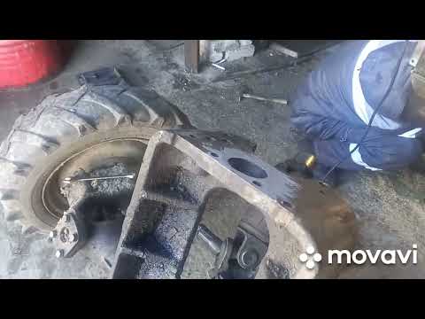 Видео: мтз 320 засопливила коробка