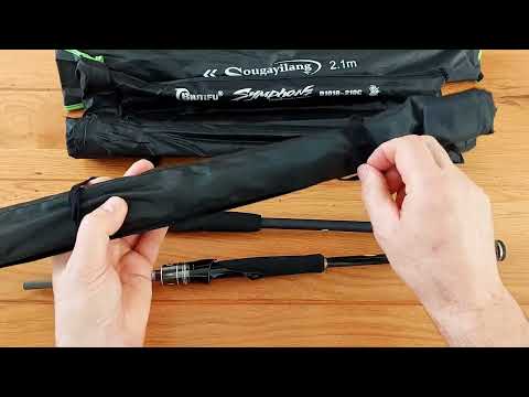 Видео: Лучшие бюджетные спиннинги с АлиЭкспресс. Travel version spinning.