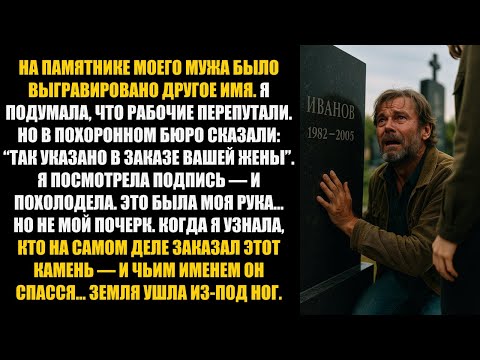 Видео: На ПАМЯТНИКЕ мужа я увидела другое имя, НО КОГДА узнала, КТО его заказал…