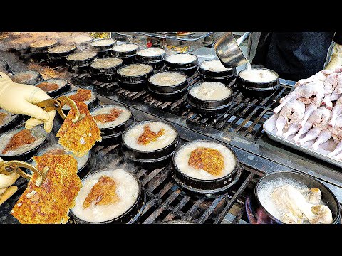 Видео: Клиенты стекаются! Популярное блюдо из курицы Chicken Soup Master / Корейская уличная еда