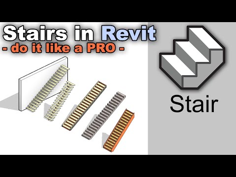Видео: Revit Stairs — руководство для начинающих и профессионалов
