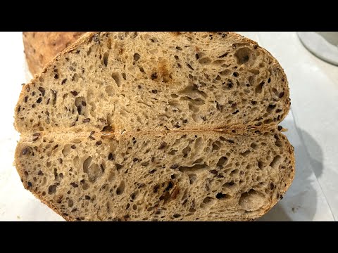 Видео: Гречаний хліб на заквасці! Рецепт хліба на заквасці!