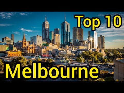 Видео: Топ 10 | МЕЛЬБУРН: удивительные места