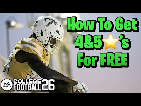 Видео: Как получить БЕСПЛАТНЫХ 5-звездочных рекрутов в Dynasty College Football 26!
