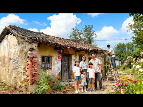 Видео: 🏠Безработный, я переоборудовал дом бабушки в гостевой дом. #дом #ремонт #строительство