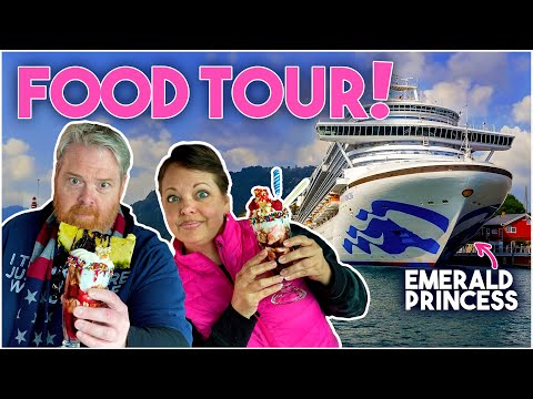 Видео: Вся еда - Emerald Princess