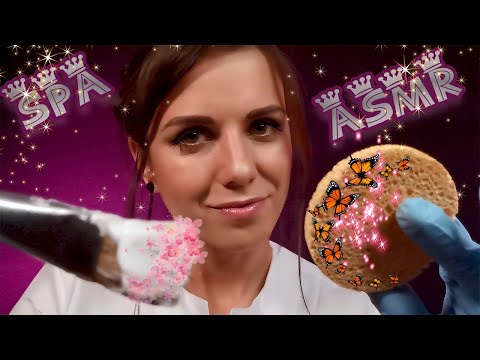 Видео: АСМР/ASMR SPA, косметолог, ролевая игра, шепот🌹