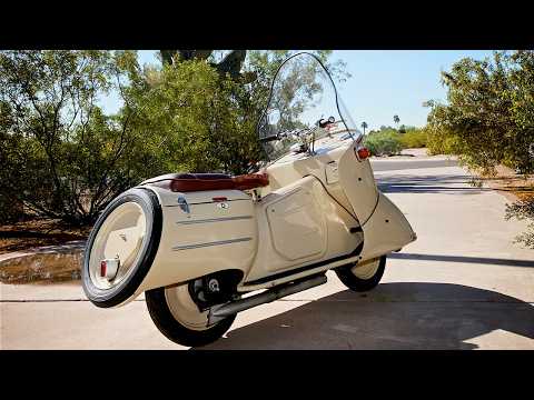 Видео: Maico Mobil 1950 года: самый похожий на автомобиль скутер всех времен 🚗🛵