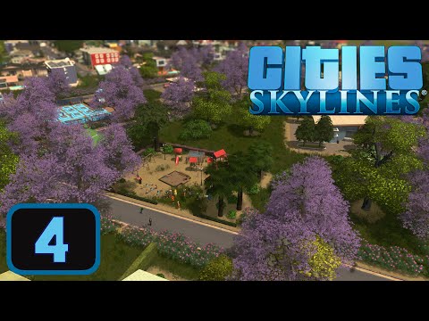 Видео: Cities Skylines | 4 | Парки и зоны отдыха 1