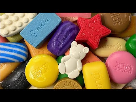 Видео: ASMR Soap cutting | Soap Carving|Резка сухого мыла Вкесна| ASMR