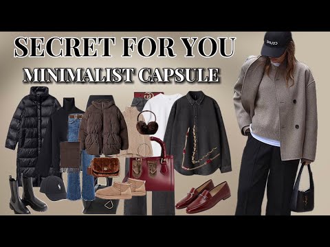 Видео: Осенняя минималистская капсула, о которой никто не говорит, но элегантные женщины...
